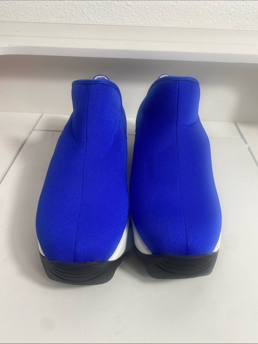 iRi NYC WES I Blue Low Top Neoprene Sneaker NWOB Sz 6.5 US - Picture 5 of 16